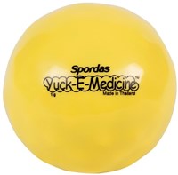 Megaform balle de fitness Yuck-E 1kg jaune 12cm - jouet éducatif-2