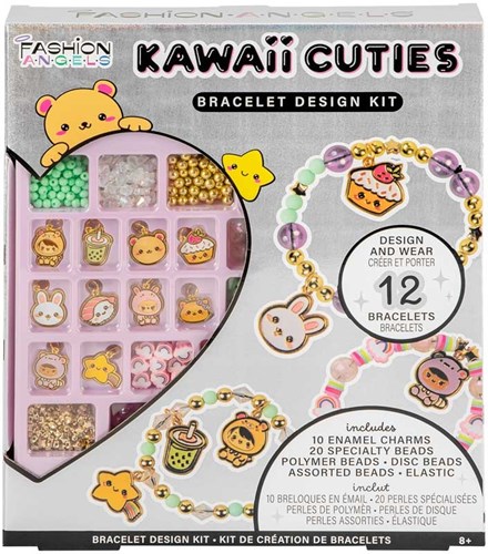 Fashion Angels Kawaii Cuties Armband Bastelset - bunte Perlen Spielzeug