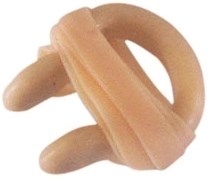 Megaform Nasenklammer Latex mit Gummiband zum Schwimmen