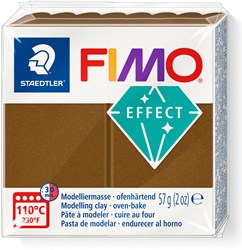 Fimo Modelliermasse metallic antikbronze 57g für kreative Projekte