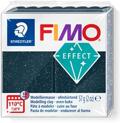 Fimo Modelliermasse schwarz Granit Effekt 57g ofenhärtend kreativ