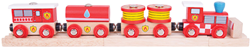 Bigjigs Feuerwehrauto Zug