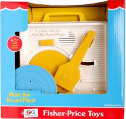 Classic Record Player Spielzeug Plattenspieler Fisher Price Musik
