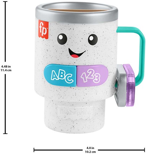 Mattel Lernspielzeug Fisher-Price Wake Up & Learn Coffee Mug mehrfarbig-3