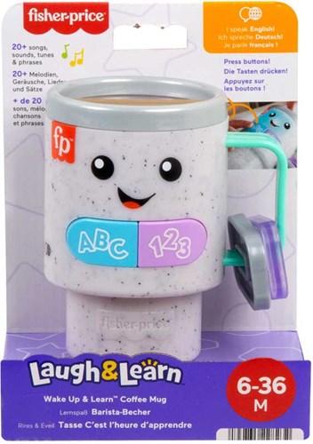 Mattel Lernspielzeug Fisher-Price Wake Up & Learn Coffee Mug mehrfarbig