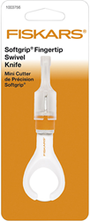 Fiskars Fiskars Fingerspitzen-Rotationsmesser Weiß