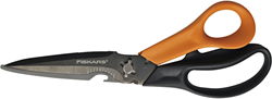 Fiskars Multi Tool Schere 23cm - multifunktionales Werkzeug Schere