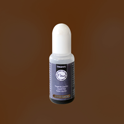 Fleur encre à alcool époxy 10 ml marron chocolat pour résine époxy