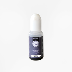 Fleur encre alcool époxy blanc 10 ml pour résine et loisirs créatifs