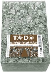 Fleur flocons de feuille époxy argent 3,5 g pour projets créatifs