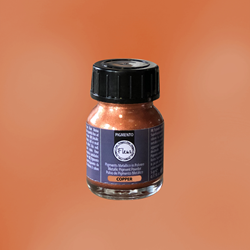 Fleur poudre pigment époxy cuivre 5g pour loisirs créatifs