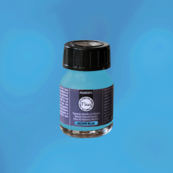 Fleur Epoxidharz Pigmentpulver Ozeanblau 5 g für Epoxidharz