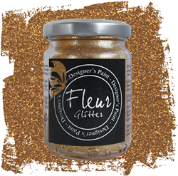 Fleur poudre pailletée or antique 90g loisirs créatifs époxy