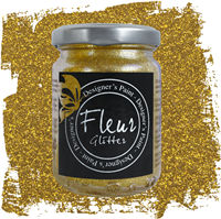 Fleur Glitterpulver 90g Royal Gold Epoxidharz Basteln