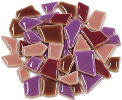 Colourful Mosaics Mosaiksteine Flip Mini Mix lila 100 g kreativ