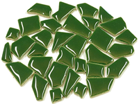Colourful Mosaics Mosaikspielzeug Flip Mini Uni Moosgrün 100 g