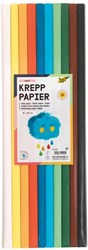 Folia Folia Crepepapier Basic 50 x 200 cm 10 Kleuren