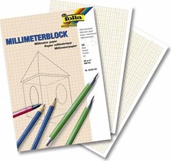 Folia Folia Milimeterblok - A3 - 25 Vel