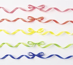 Folia Folia Satijnen linten 5 x 4 m Neon kleuren