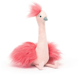 Jellycat Peluche Fou Fou Autruche - 11x14x20cm