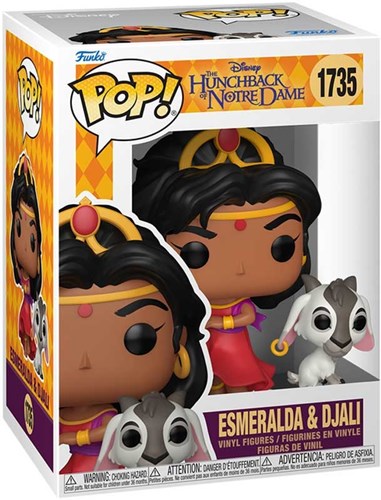 Funko Pop Actionfigur Disney Esmeralda & Djali Film Merchandise