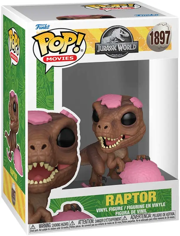 Funko figurine de jeu Jurassic World Raptor - Pop Movies - Multicolore