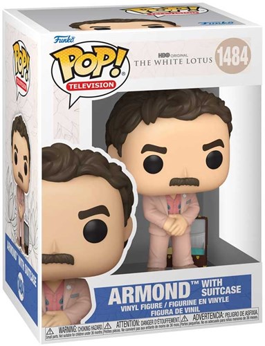 Funko figurine White Lotus Armond avec valise collection vinyle