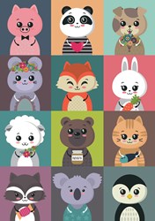 Yazz puzzle Funny Animals - puzzle 1000 pièces animaux
