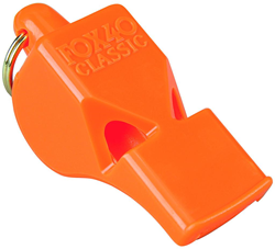 Fox 40 Sicherheits-Pfeife mit Armband - orange - Sportzubehör