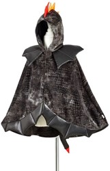 Souza Draak cape blauw, 4-7 jaar (1 stuk)