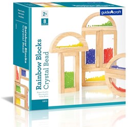 GuideCraft Regenboog blokken kralen