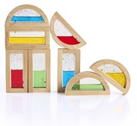 GuideCraft Regenboog blokken water-2