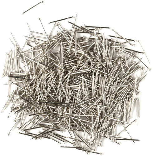 Graine Creative épingles loisirs créatifs sequins argent 1250 pièces