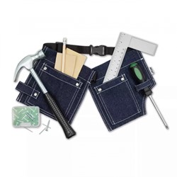 Micki Gereedschapsgordel met inhoud (denim)