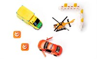 Siku coffret cadeau véhicules de secours - set de véhicules d'urgence jouet-3