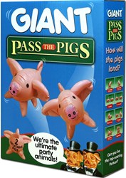 Asmodee Großes Schweinchen-Spiel - Partyspiel für drinnen und draußen