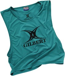 Gilbert Rugby Weste Polyester Grün - Erwachsene Rugby Training