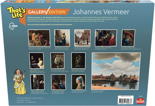 Goliath That's Life Gallery Edition – Johannes Vermeer '23 (1000)-2