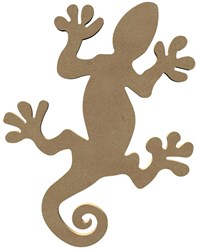 Gomille figurine MDF bricolage gecko 26 cm décoration jouet