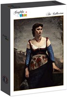 Grafika Kids Jean-Baptiste-Camille Corot : Agostina, 1866 - 300 pieces-2