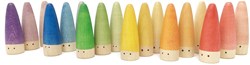 Grapat bâtonnets en bois - jouet coloré pour jeu créatif et imaginatif