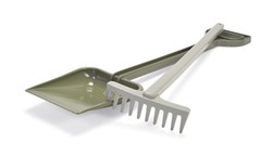 Dantoy Green Garten Schaufel 50 cm & Harke 42 cm