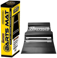 Harrows Gummi Dartmatte 300x65cm - professionelle Darts Zubehör