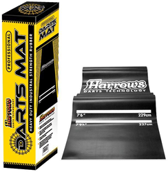Harrows Gummi Dartmatte 300x65cm - professionelle Darts Zubehör