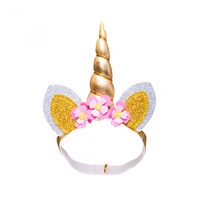 Heless Puppen Haarband Einhorn gold 35-45cm Accessoire