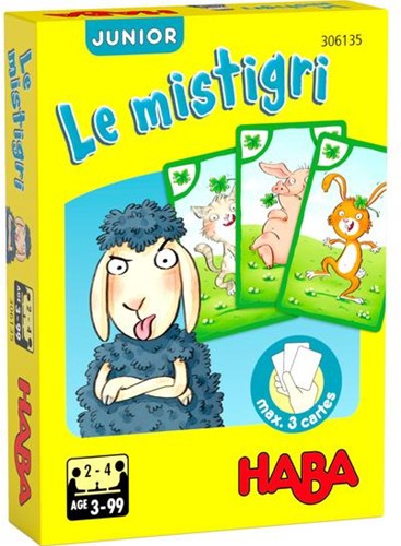 Haba !!! PROMO - Jeu de cartes - Le mistigri Junior (F) (DE/E/F/NL/IT/ES)