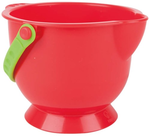 Hape seau rouge petit - jouet accessoire de plage 1L-2
