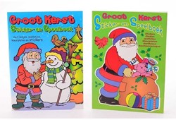 Harlequin Weihnachtssticker und Malbuch 32 Seiten
