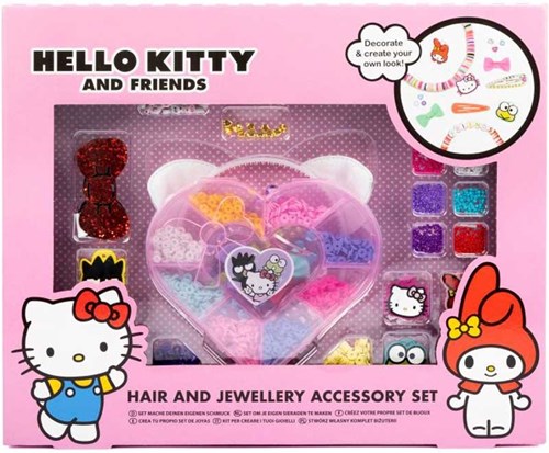 Hello Kitty Perlen- und Beauty-Set - Kreatives Bastelset für Kinder
