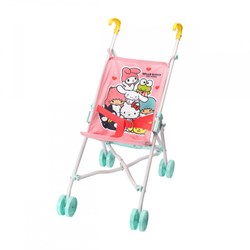 Micki Hello Kitty Puppenbuggy - Spielzeug Buggy für Puppen und Hello Kitty Fans
